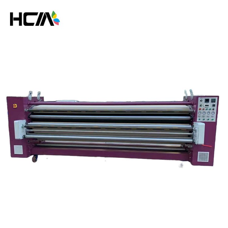 Large Format Transfer Printing Machine Automatic Heat Press Sublimation 5000mm For Fabric Clothes Garment Factory