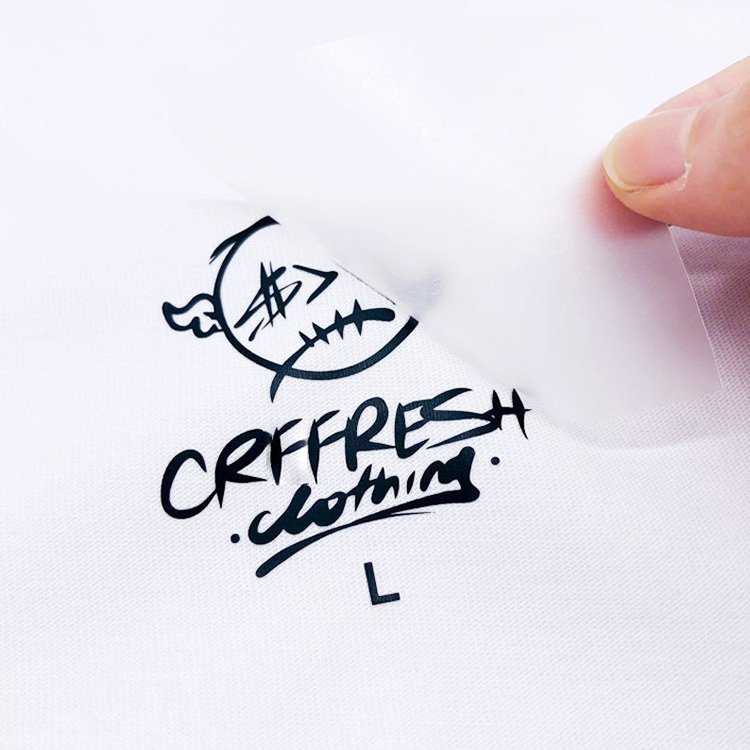 New product ideas luxury custom design brand logo pattern labels heat transfer embossed labels for clothing