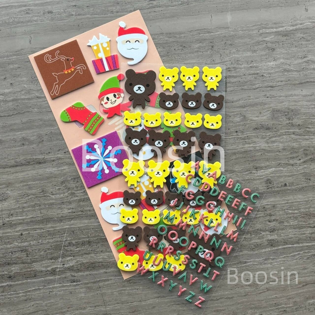 New Style Cute Cartoon Flash PVC Sticker Pack Waterproof Die Cut Adhesive Vinyl Heat Transfer Printing Logo Foam Stickers