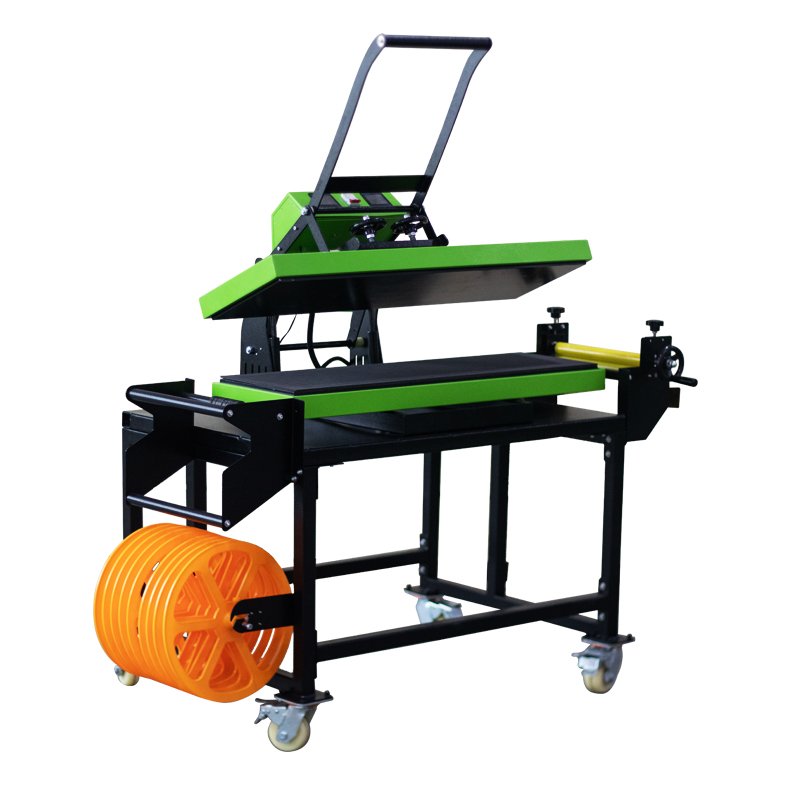 Auplex Factory directly Sublimation lanyard fabric heat press transfer printing machine 30x100cm plate