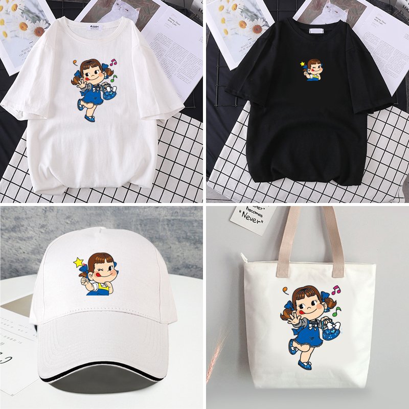 2025 Custom Iron on PET Heat Transfer Logo Stickers Transfer Sheet with High Quality