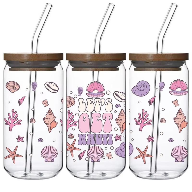16oz UV DTF Cup Wrap Popular Custom Size Mug with Water Transfer Printing Heat Transfer Washable Feature DTF Model