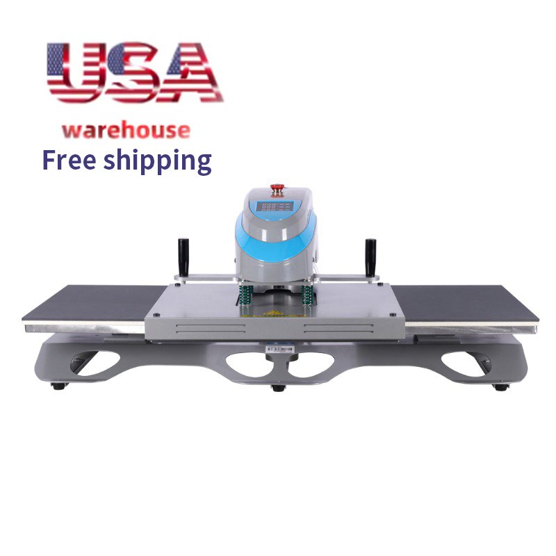 Usa Warehouse 40*50(16"*20") Double Station Heat Transfer Machine Automatic Sublimation Tshirt Heat Press Machine