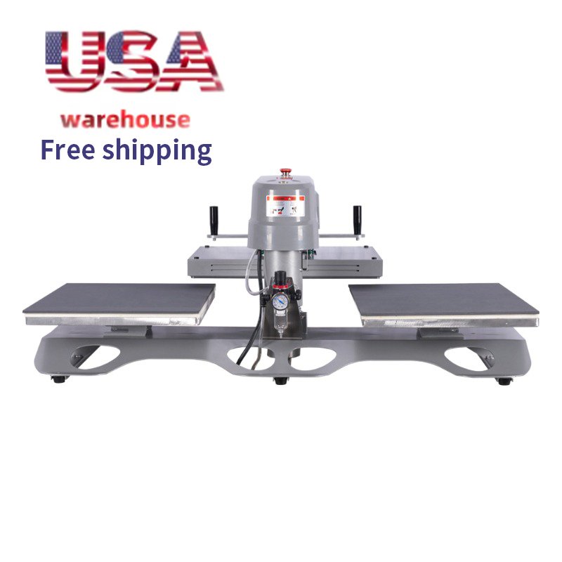Usa Warehouse 40*50(16"*20") Double Station Heat Transfer Machine Automatic Sublimation Tshirt Heat Press Machine