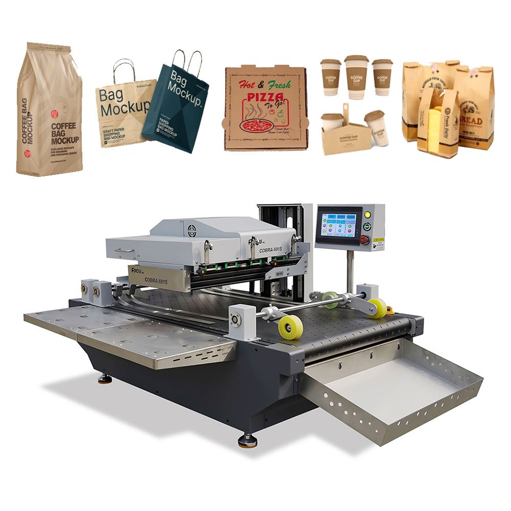 digital machine for print on paper bags carton printer bag box printing machine
