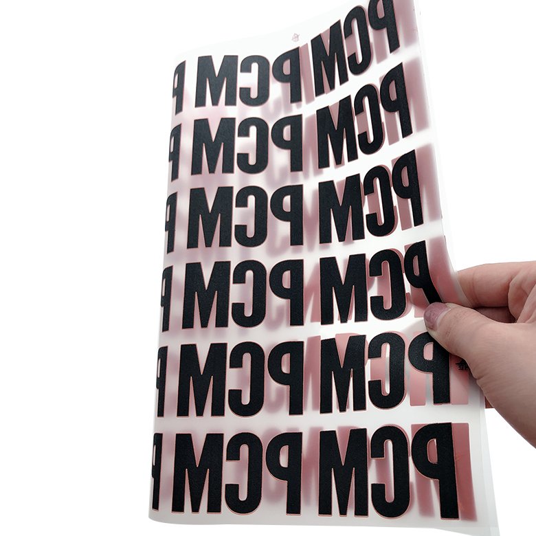 2024 free sample custom design sticker heat transfer printing for t shirt