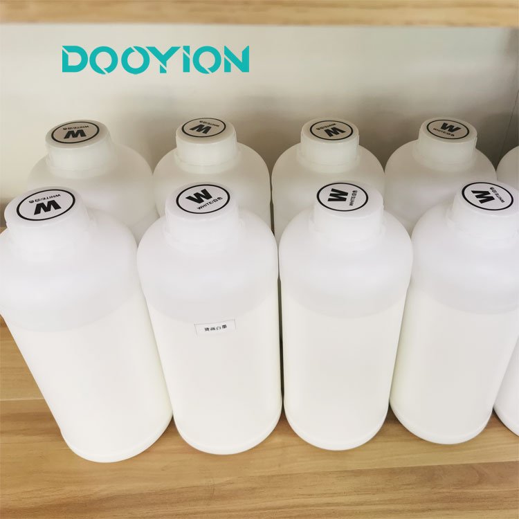 NEW ARRIVAL DTF White Ink Printing Water Based For T- Shirt Printing CMYK+W 5 Color Dtf Ink dooyion fast delivery