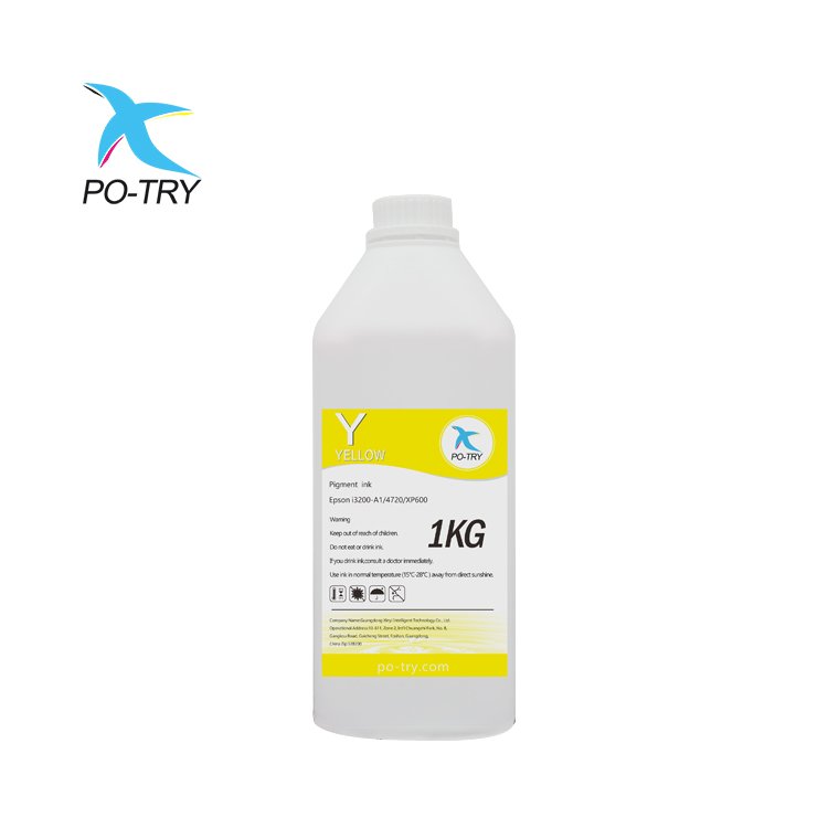 Factory textile pigment ink for DTG DTF textile printers pet film ink heat transfer pigment ink