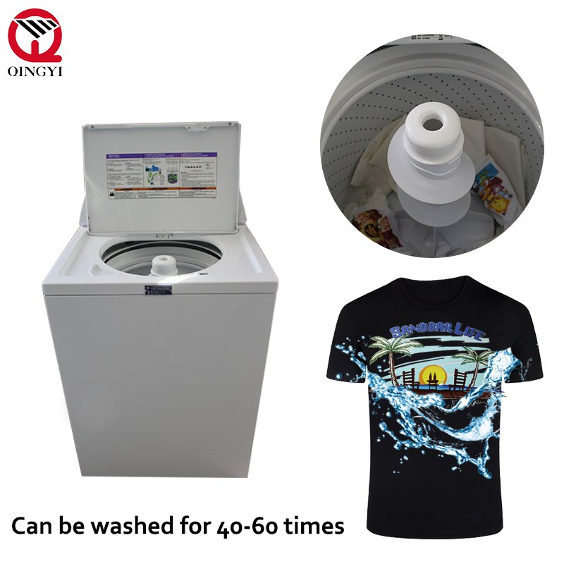 Qingyi custom screen printing fabric heat transfer sticker