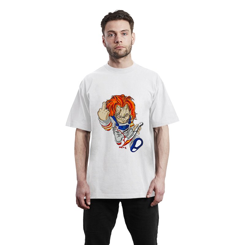 Wholesale new materials logo heat transfers printing for fashion t shirts DTF heat transfer
