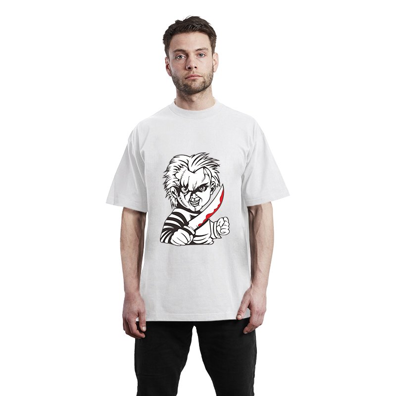Wholesale new materials logo heat transfers printing for fashion t shirts DTF heat transfer