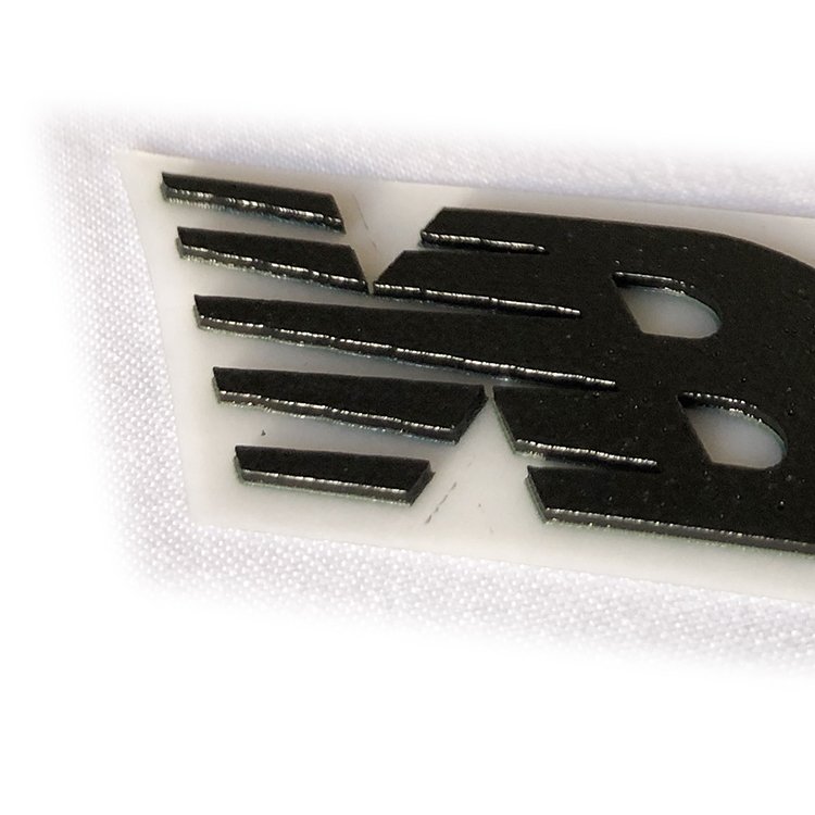 custom 3d logo pvc rubber sticker silicone raised patch logo label 3d silicon heat transfer printing for t-shirts