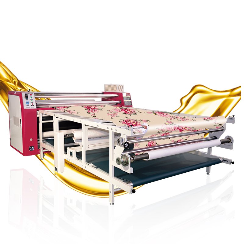 Roll To Roll Printing Machine Large Format Heat Press Calender Machine Rotary Calander Roller Heat Transfer Sublimation Machine