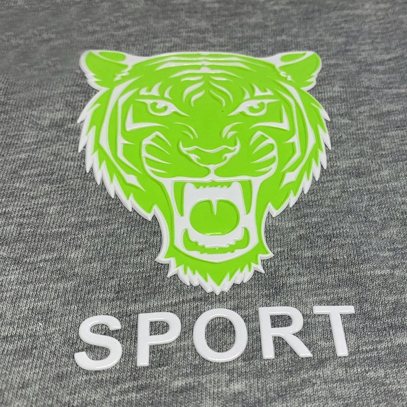 Customized Tpu Logo Patches 3d Clothing Badge Tpu Heat Patches Tpu Heat Transfer Rubber Logo Reflective Label