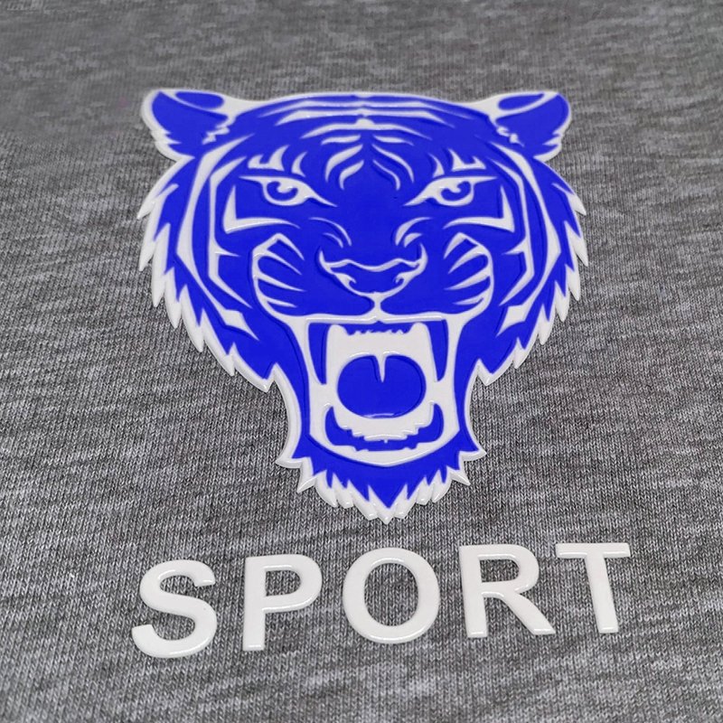 Customized Tpu Logo Patches 3d Clothing Badge Tpu Heat Patches Tpu Heat Transfer Rubber Logo Reflective Label