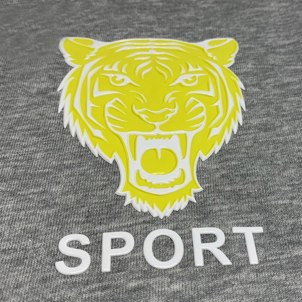 Customized Tpu Logo Patches 3d Clothing Badge Tpu Heat Patches Tpu Heat Transfer Rubber Logo Reflective Label