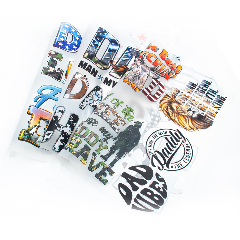 Ready to Press A3 Anime Sheet T Shirt Heat Transfer Designs Pet Film Print Custom Logo Garment Iron on Transfer for Clothes