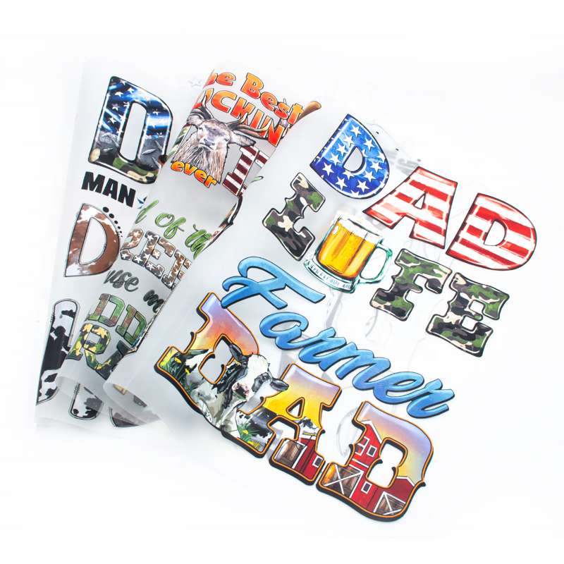 Ready to Press A3 Anime Sheet T Shirt Heat Transfer Designs Pet Film Print Custom Logo Garment Iron on Transfer for Clothes