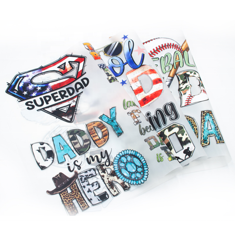Ready to Press A3 Anime Sheet T Shirt Heat Transfer Designs Pet Film Print Custom Logo Garment Iron on Transfer for Clothes