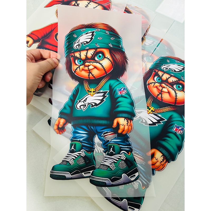 Factory Custom Digital Dtf Printing DIY Logo dtf transfers designs ready to press screen print transfers for T-shirts