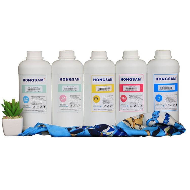 HONGSAM 22 Years Factory High Transfer Rate Sublimation Ink for Epson 5113 4720 Transfer Printing on Polyester