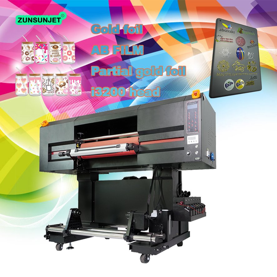 digital Printing And Laminating 2 In 1 8 Color uvdtf dtf uv impresora Libby Wrap uvdtf a1uv dtf Printer