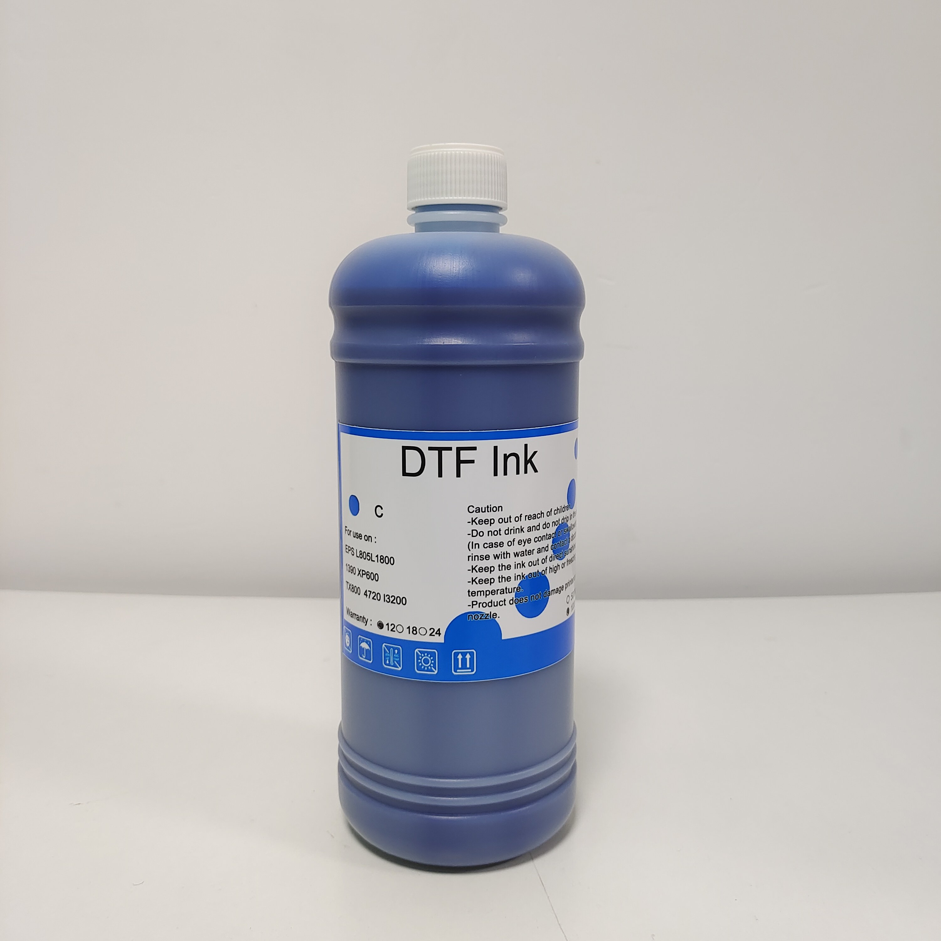 1000ml C M Y K W dtg dtf ink for dtf printer