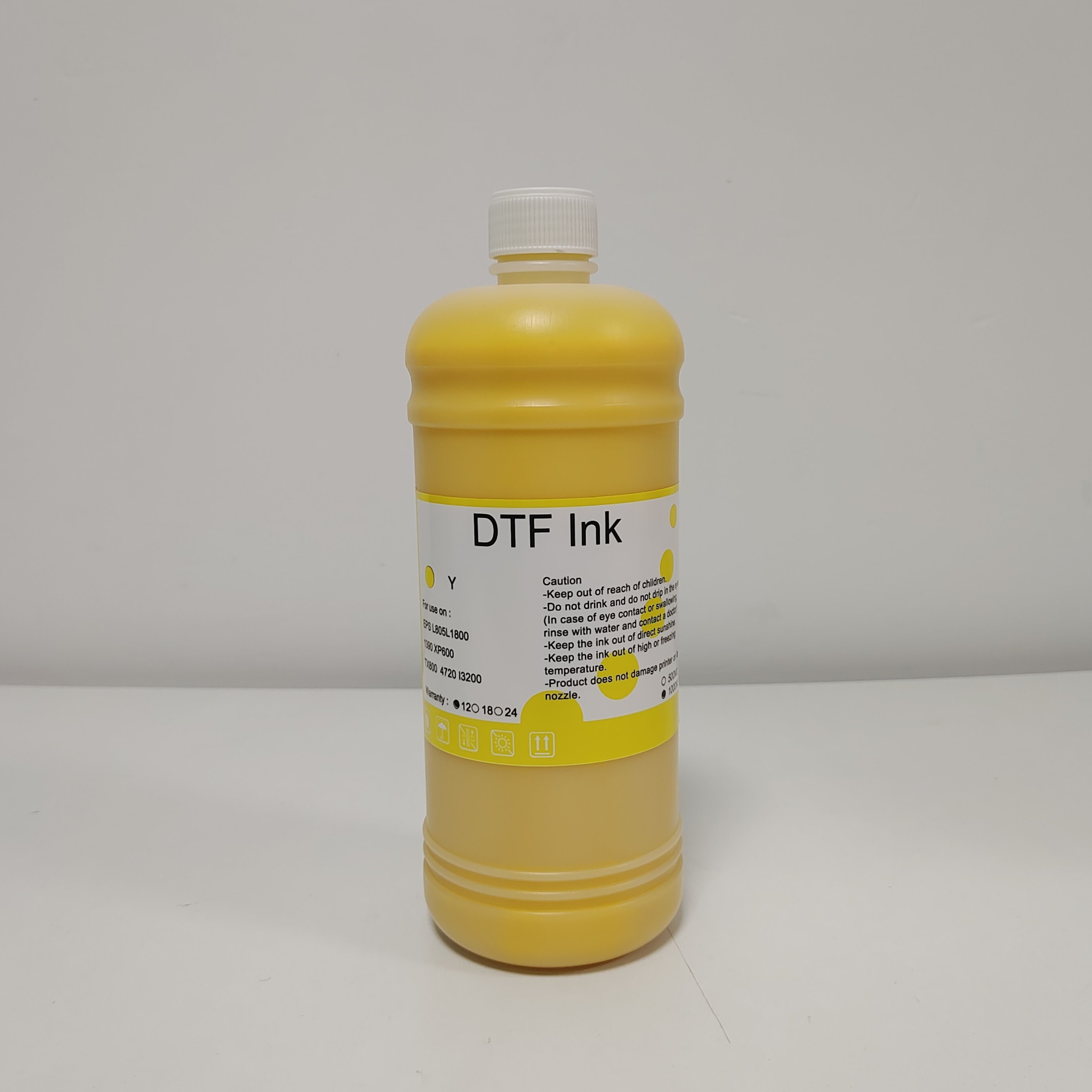 1000ml C M Y K W dtg dtf ink for dtf printer