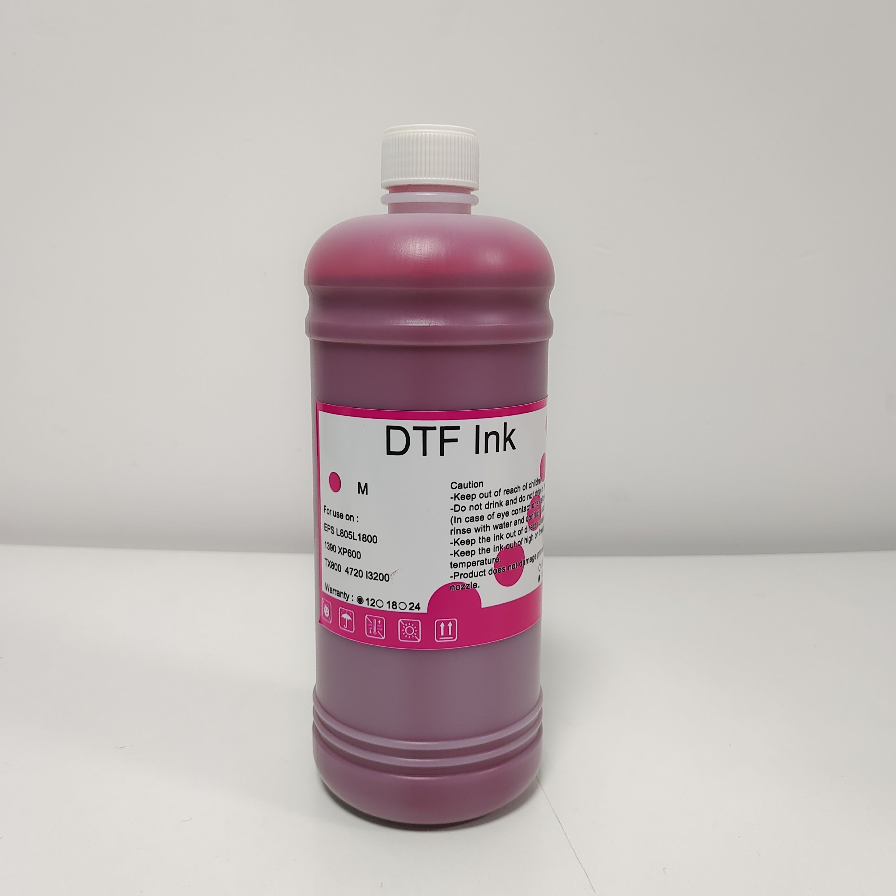 1000ml C M Y K W dtg dtf ink for dtf printer