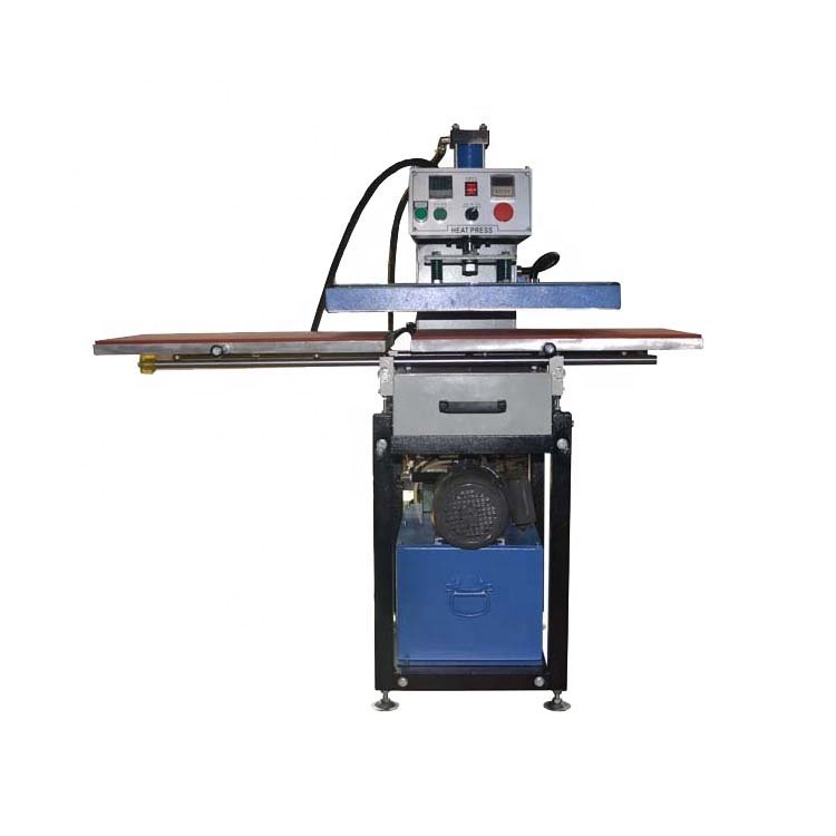 Gaoshang new design independent control three heating platen hydraulic 2 station heat heat transfer machine