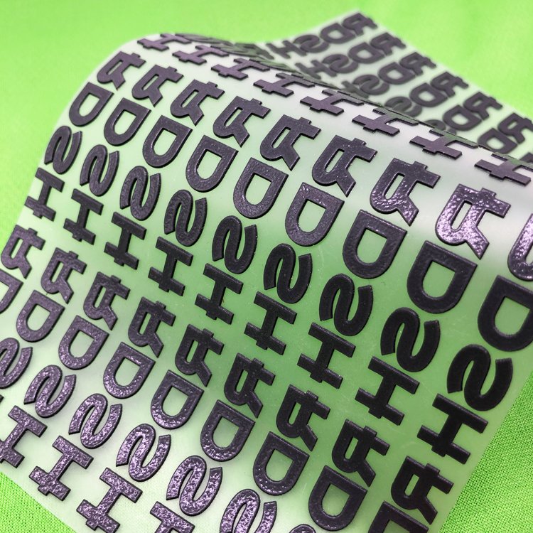 Custom Raised Silicone Heat Transfer Sticker Logo Embossed 3d Silicone Heat Transfer Printing Label for Clothing