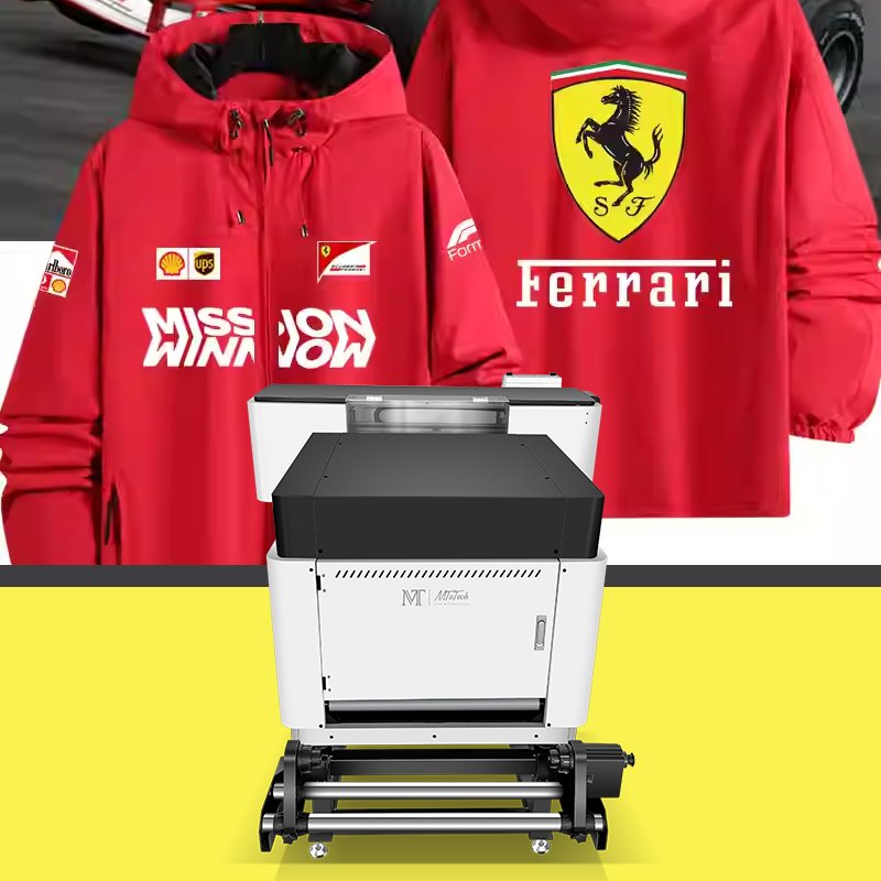 Fast Speed MTuTech All In One 60cm Inkjet DTF Transfer Printer For Custom Apparel T-shirts Printing
