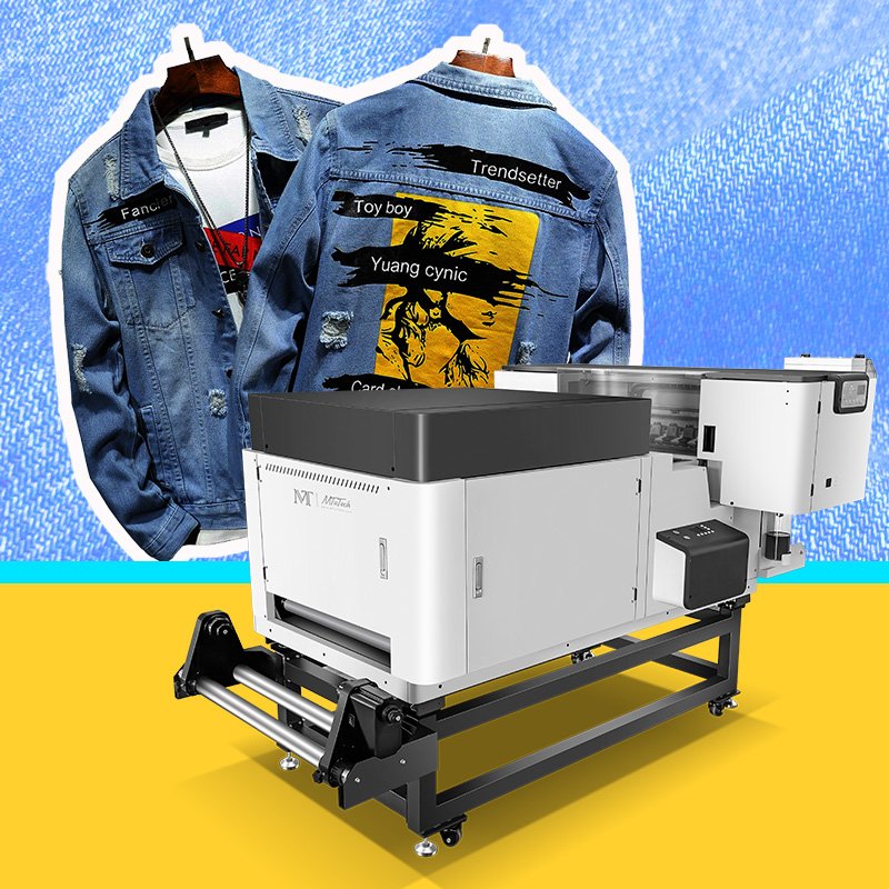 Fast Speed MTuTech All In One 60cm Inkjet DTF Transfer Printer For Custom Apparel T-shirts Printing