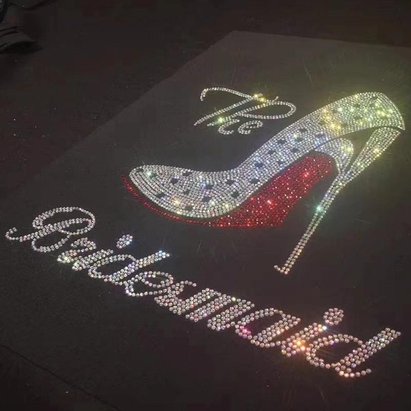 Printed Wash Care Clothing Label for Garment Juneteenth Rhinestone Heat Transfer Vinyl Designs Heat Transfer Printing on T Shirt