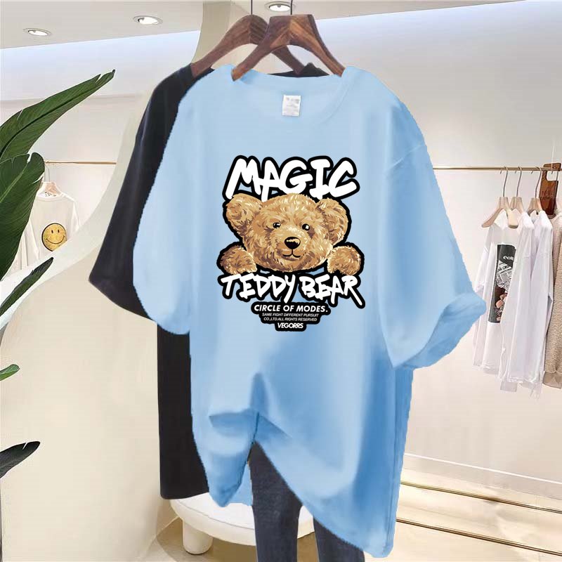 Hot selling 100% cotton oversized Women's T-shirts Fashion custom printed T-shirts Cheap original designer T-shirts for women