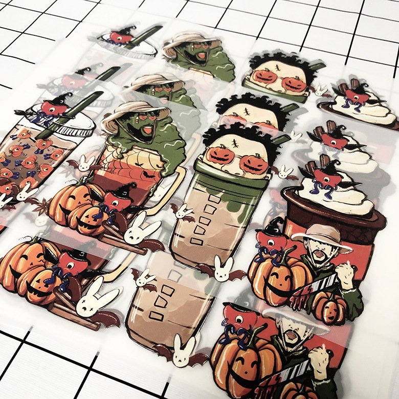 Wholesale Custom Iron On Vinyl Screen Printing Transfers Plastisol DTF Heat Press Stickers 3d Logo Label For Garment