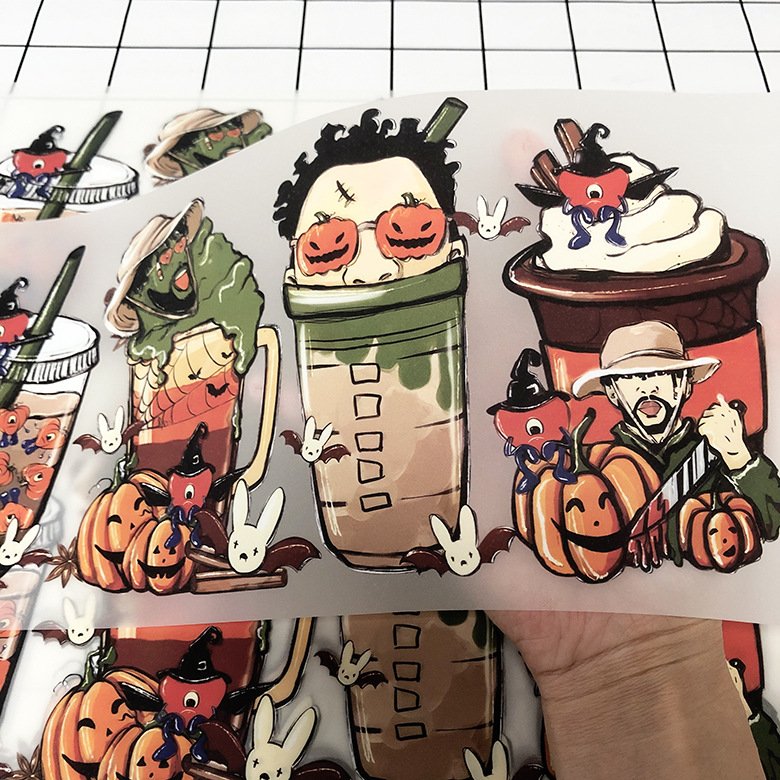 Wholesale Custom Iron On Vinyl Screen Printing Transfers Plastisol DTF Heat Press Stickers 3d Logo Label For Garment