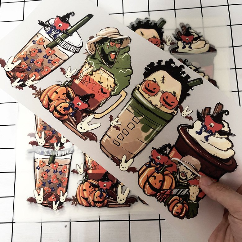 Wholesale Custom Iron On Vinyl Screen Printing Transfers Plastisol DTF Heat Press Stickers 3d Logo Label For Garment