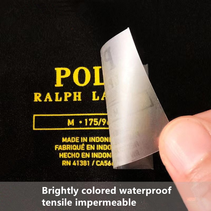 clothing tags labels custom Iron On Tag Clothing accessories labels Heat Transfer Luxury Washable Care Label