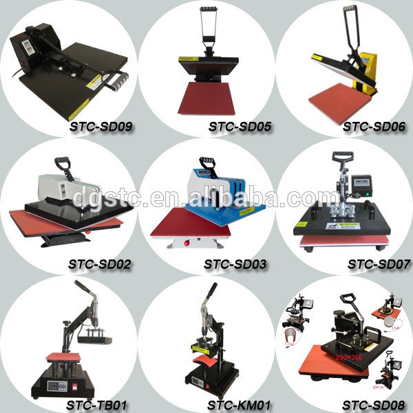 STC Heat Press Machine CE Approval Heat Transfer Printing for Caps