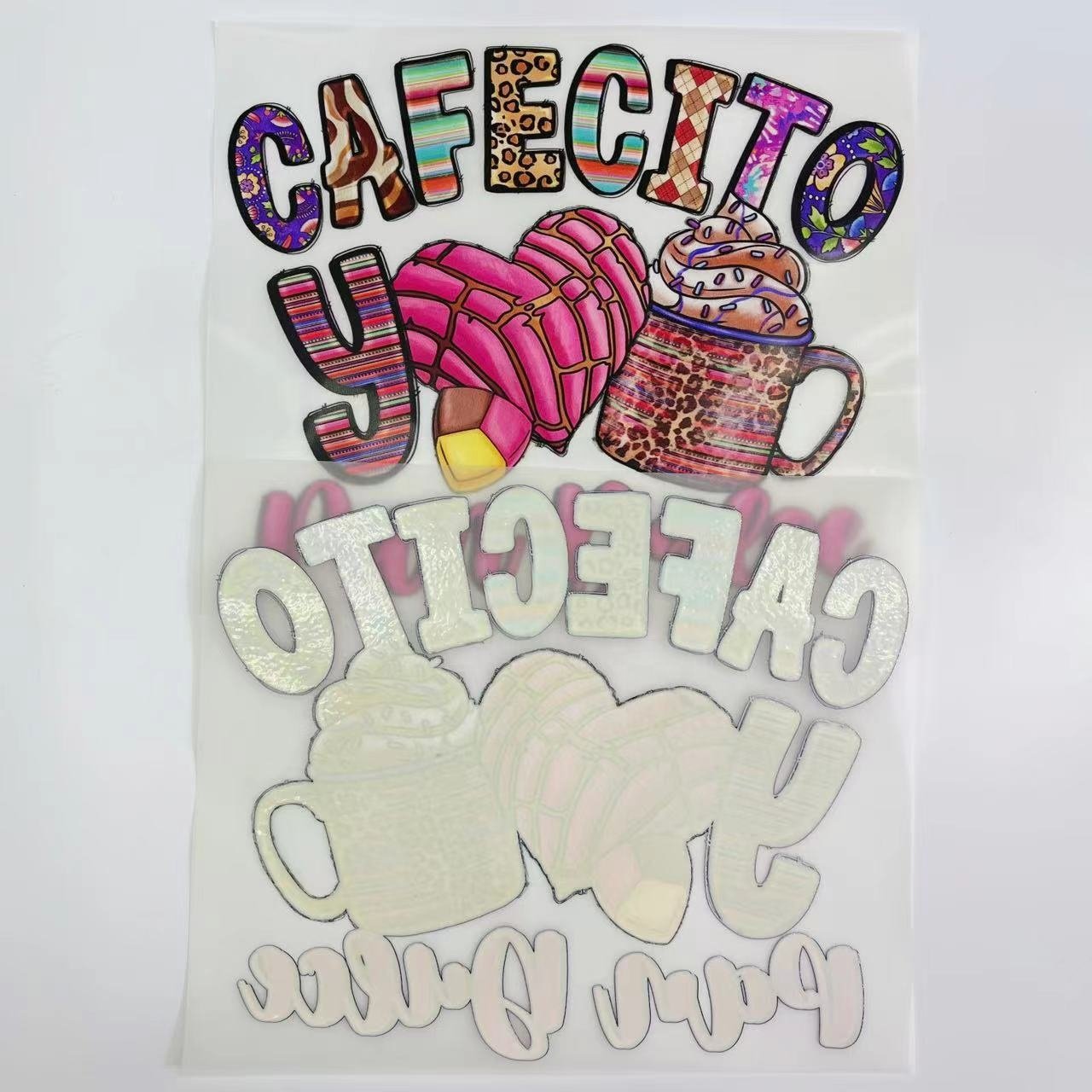 Supplier direct sale custom dtf heat transfer high quality heat press logo sticker transfer printing heat transfers for t-shirts