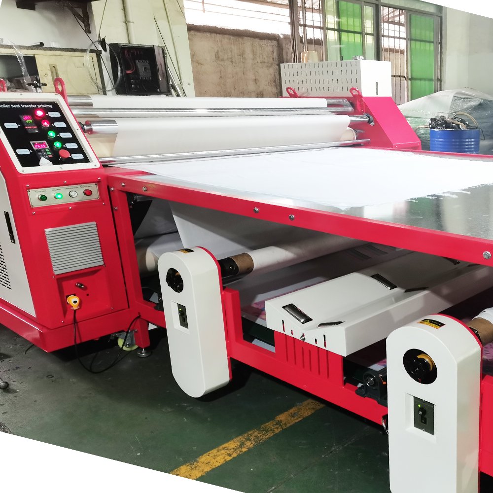 Industry T-shirt clothes mass production roll to roll heat transfer printing sublimation machine