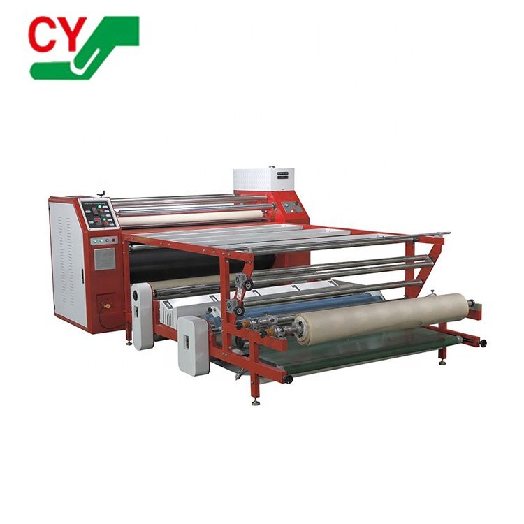 Industry T-shirt clothes mass production roll to roll heat transfer printing sublimation machine