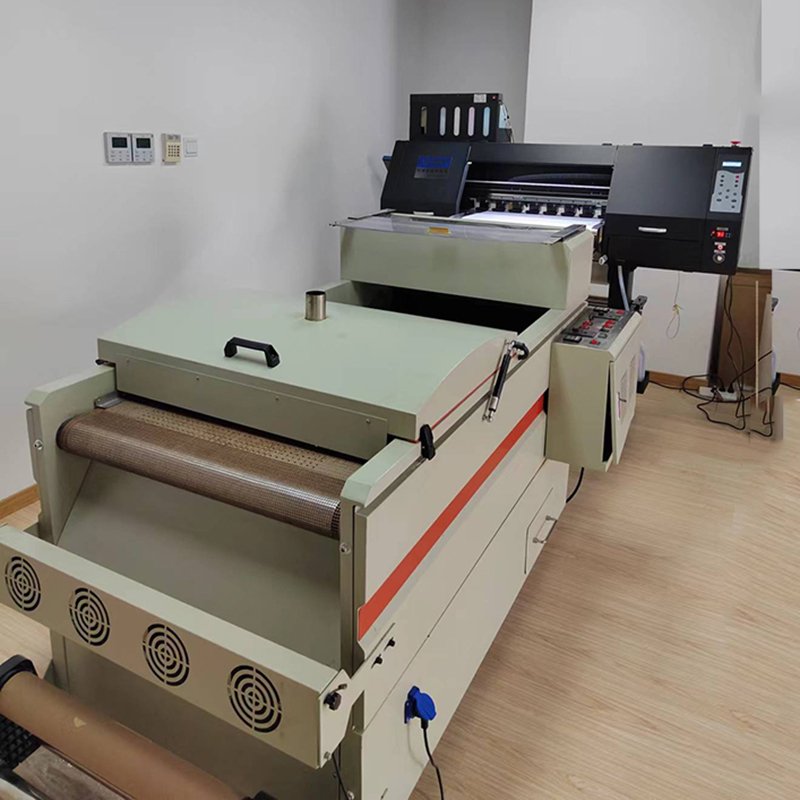 ENJET XLF dual head 24 inch 60cm dtf printer machine /dtf printer 60cm shake powder
