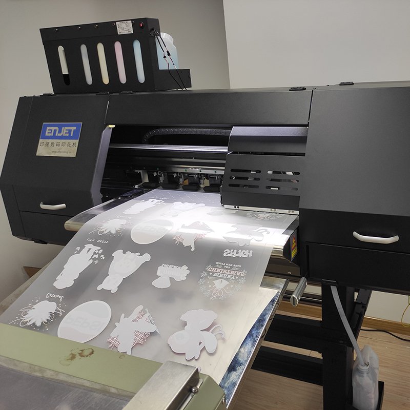 ENJET XLF dual head 24 inch 60cm dtf printer machine /dtf printer 60cm shake powder