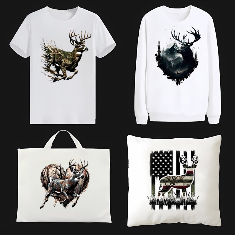 Customized Clothes At The Lowest Discounted Price At The Beginning Heat Transfer Printing Stickers DTF Thermal Transfer Sticker