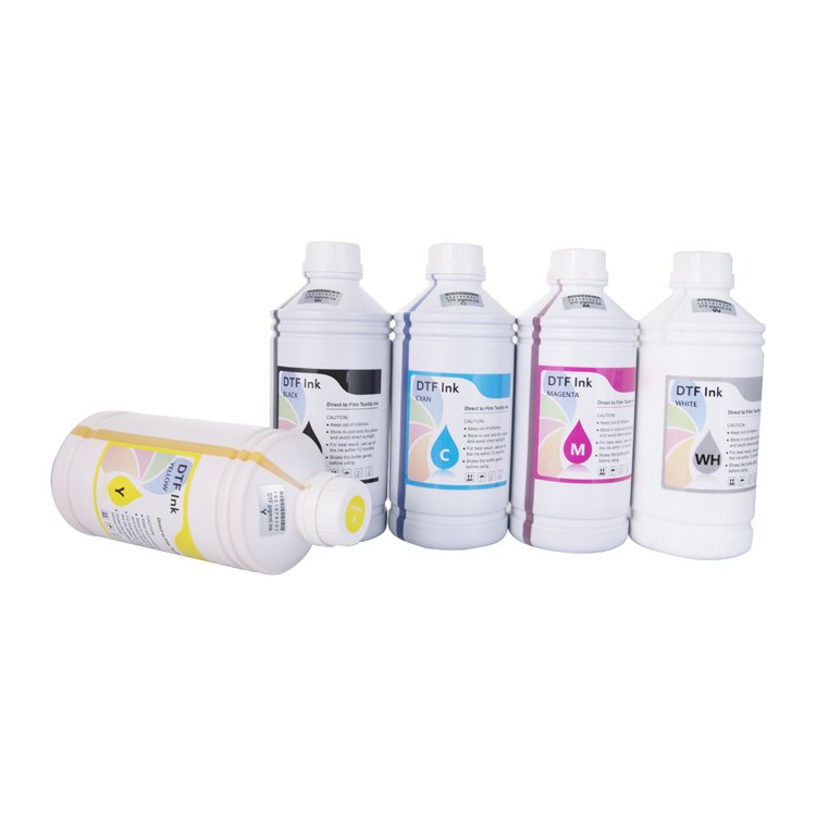 INKWORLD 1000ML High Quality DTF Ink Print 6 Colors Digital T-shirt Textile Film Printing DTF Transfer Ink