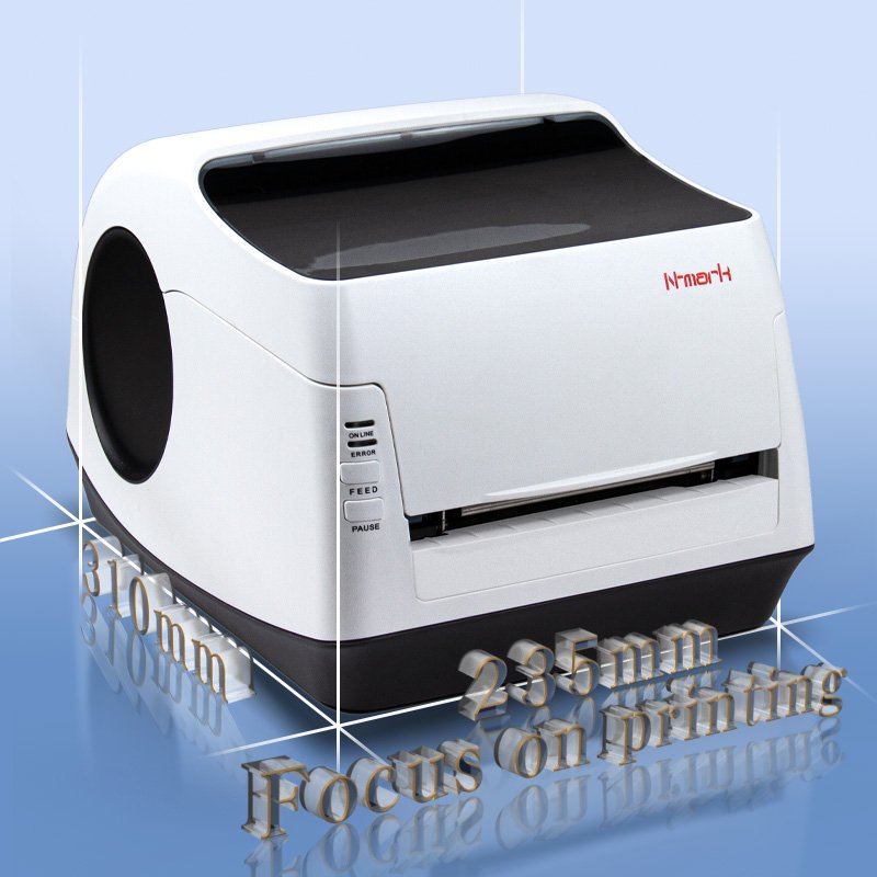 N-mark Digital hot foil ribbon printer/classical and hot sale satin ribbon printing machine
