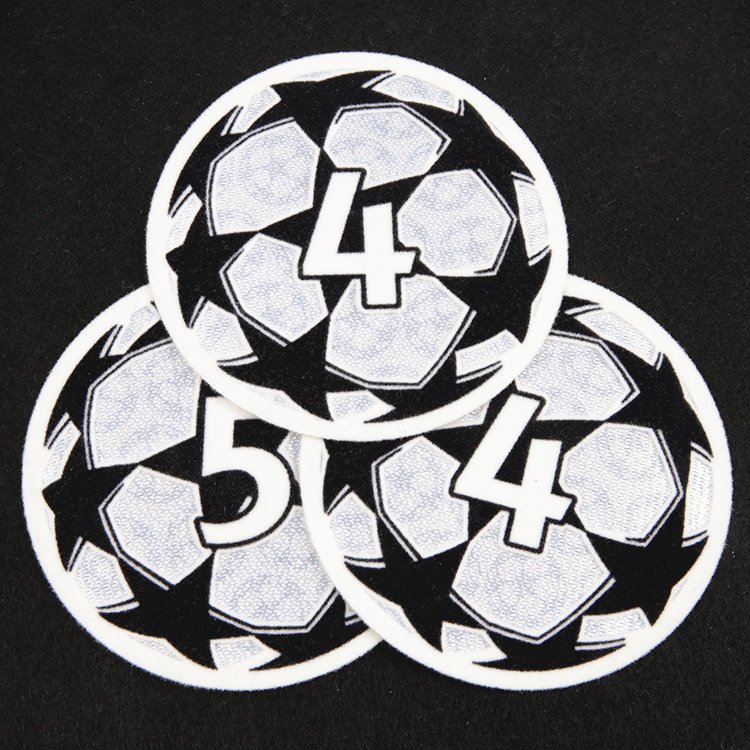 Hot Sale Custom 3d Football Sport Logo Heat Transfer Badges Flock Tatami Background Patches for T Shirts