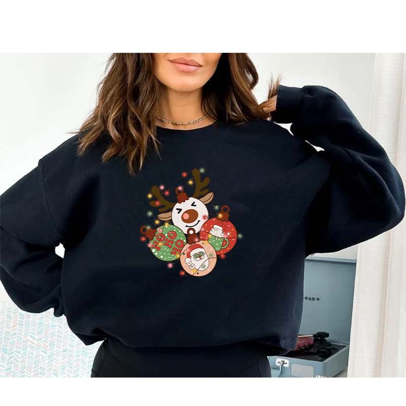 Hot Sale Christmas Dtf Transfers Christmas Lights Custom Transfer Print Heat Transfer Appliqued